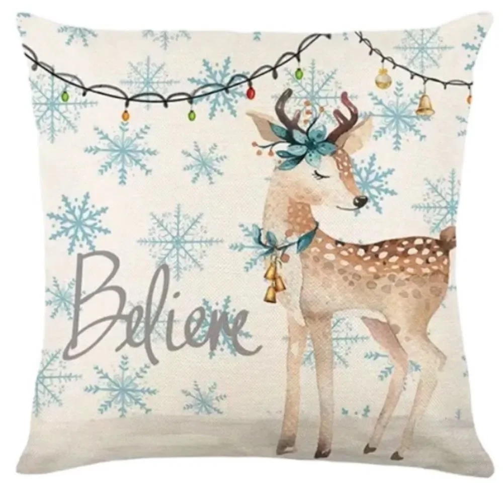 CHRISTMAS‎ PILLOW COVERS, set of 4
